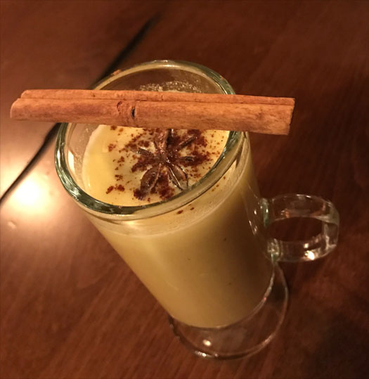 hot buttered cachaca