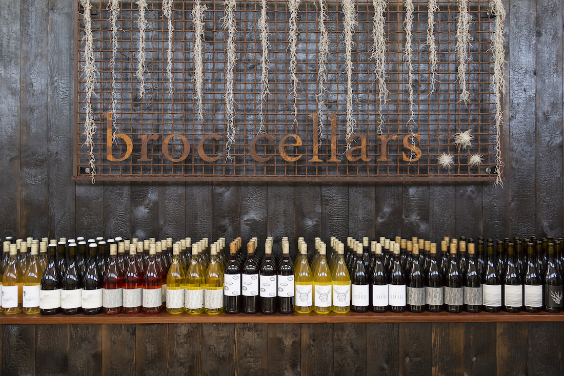 Bar at Broc Cellars