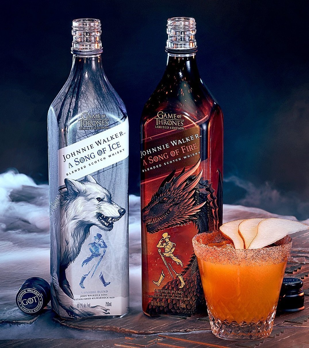 Whisky Johnnie Walker A Song Of Fire 750ml - Edição Limitada