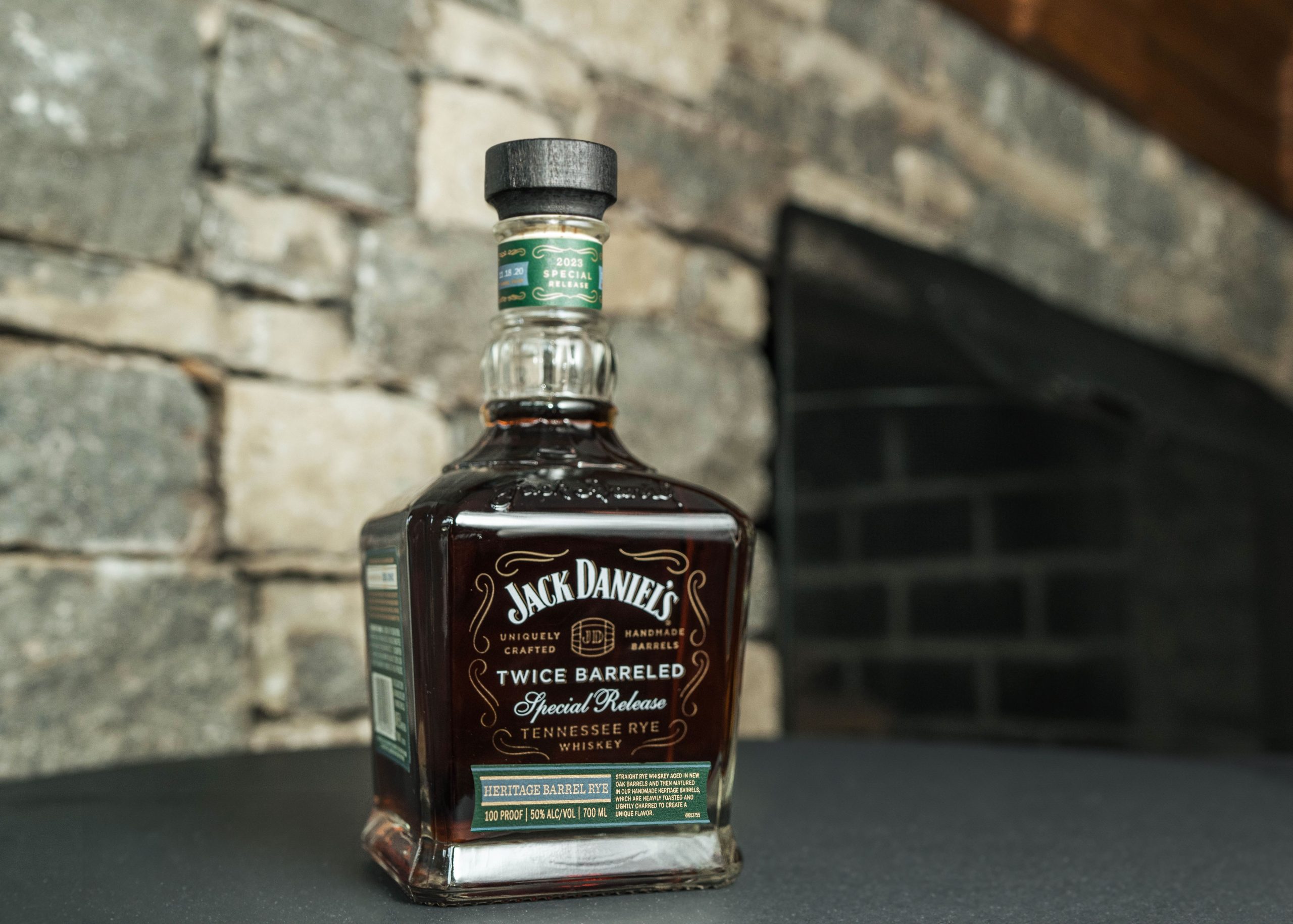 Jack Daniel's Special Release Heritage Barrel Rye bottle