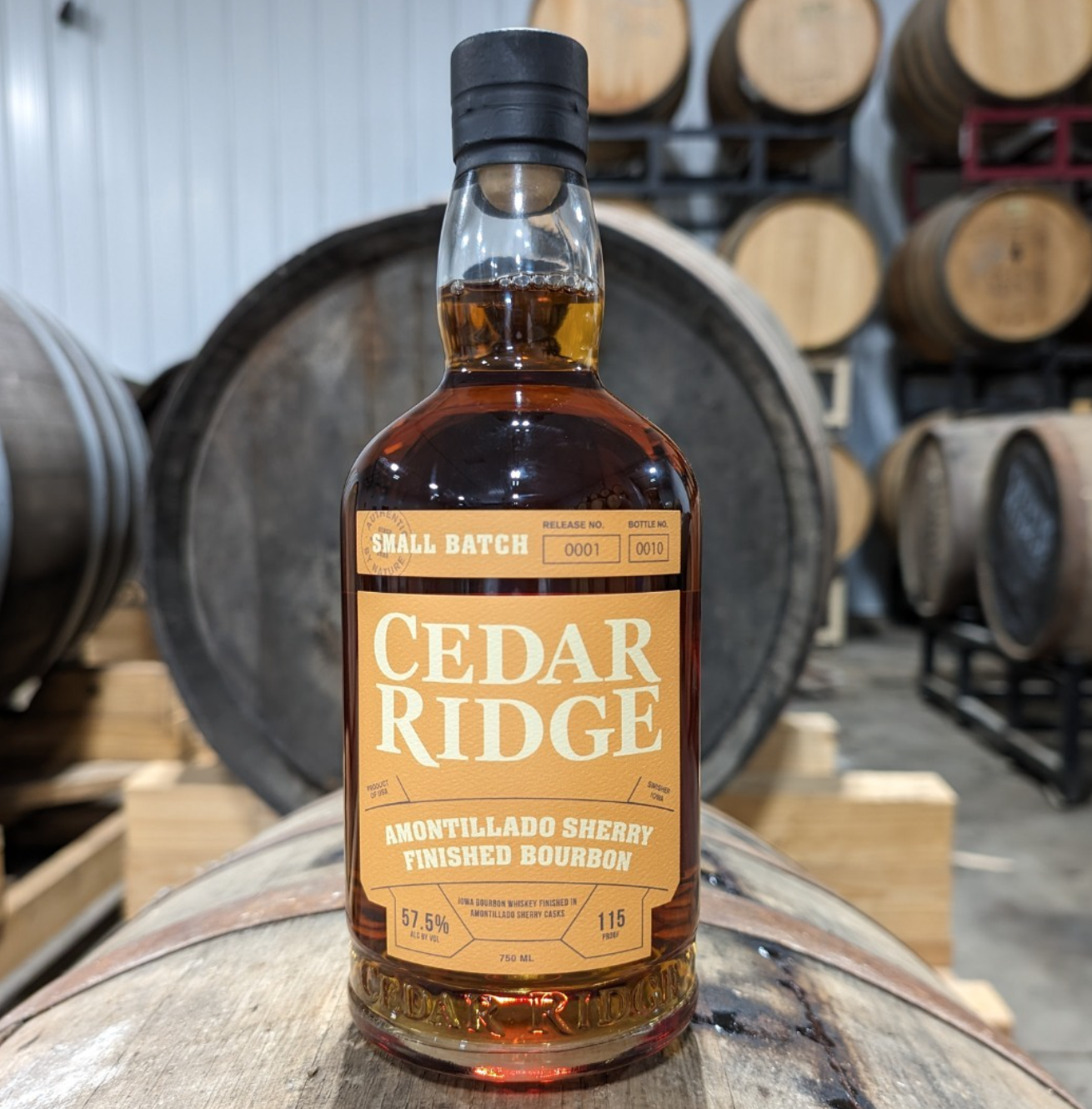 Cedar Ridge Sherry Finish